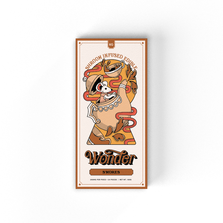 Wonder - Mushroom Chocolate Bar (6000mg)