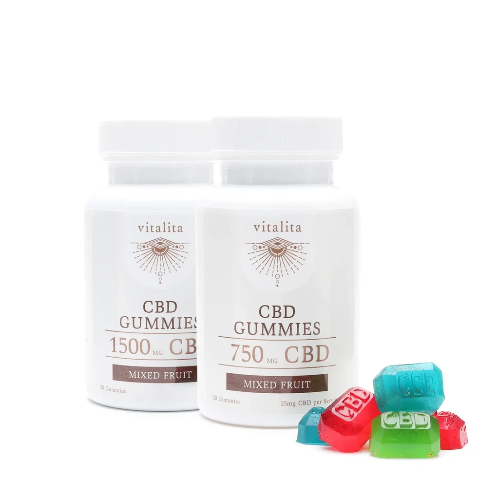 Vitalita - CBD Full Spectrum Gummies - Mixed Berry (750mg)
