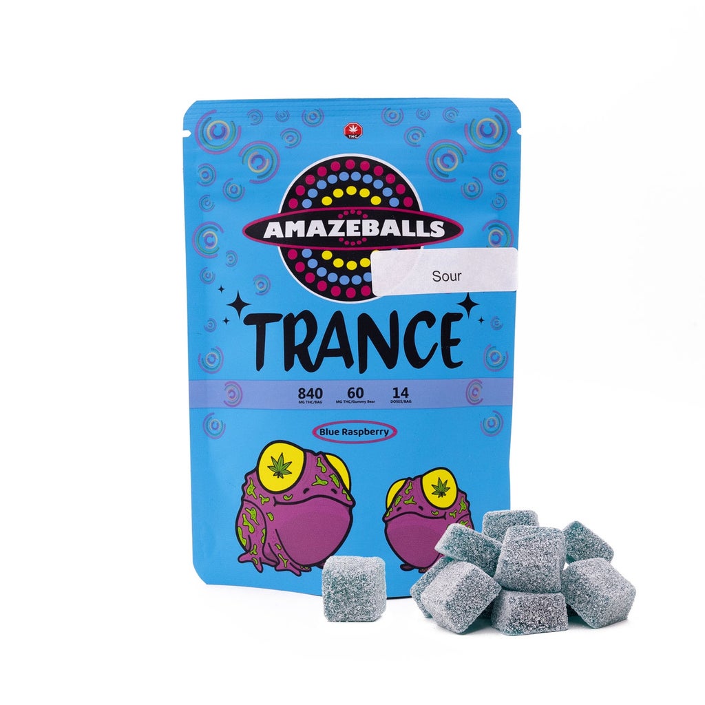 Amazeballs - Sour Trance Gummies (840mg)