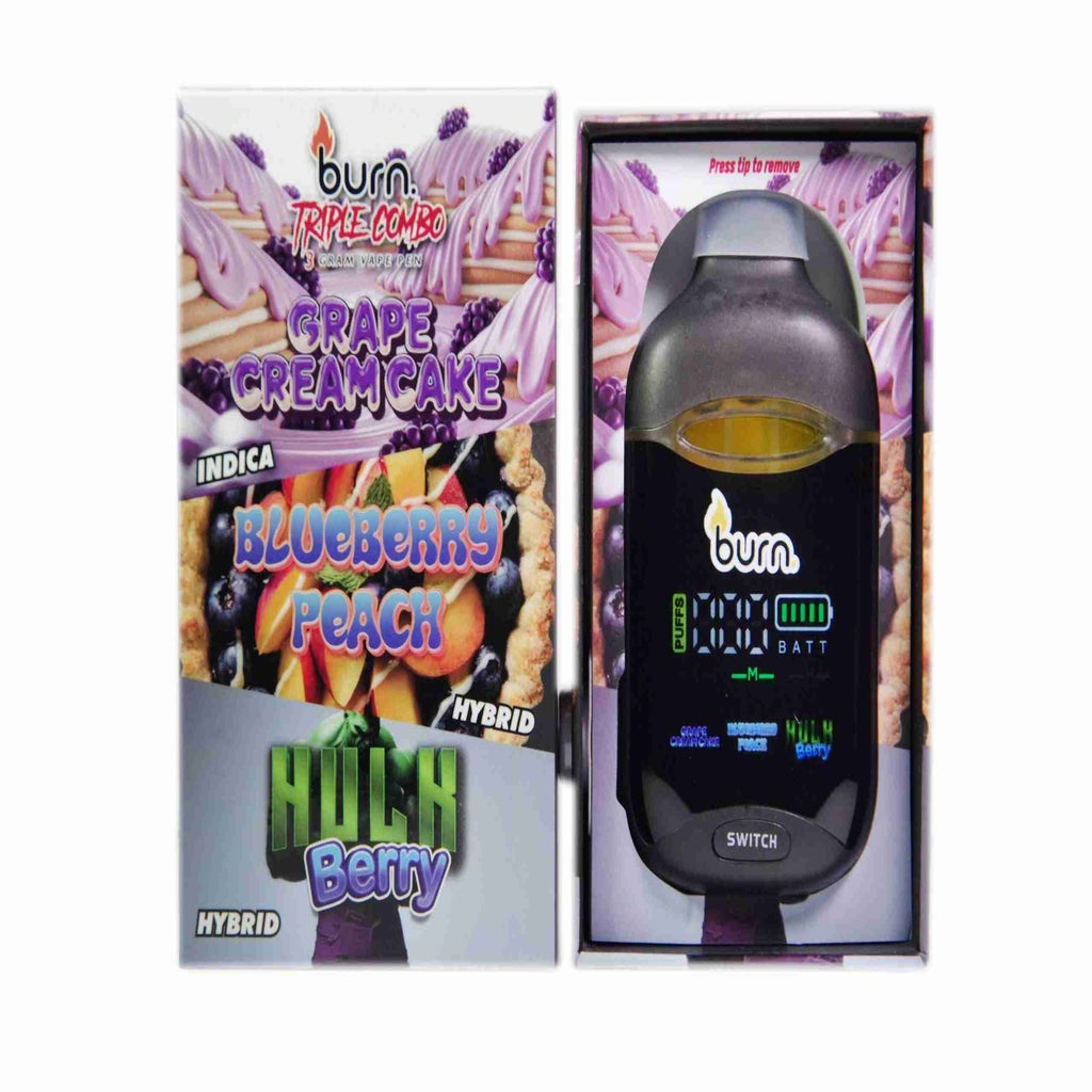 Burn Lifestyle Co. - Triple Threat Disposable Vape (3g)