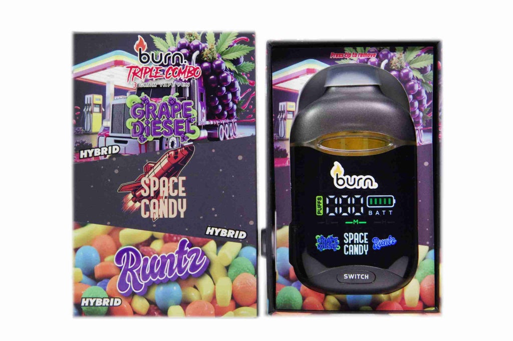 Burn Lifestyle Co. - Triple Threat Disposable Vape (3g)