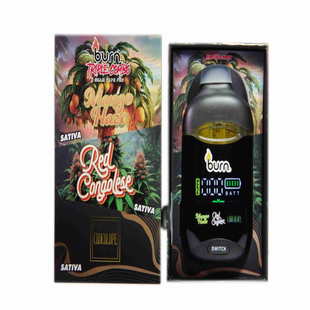Burn Lifestyle Co. - Triple Threat Disposable Vape (3g)