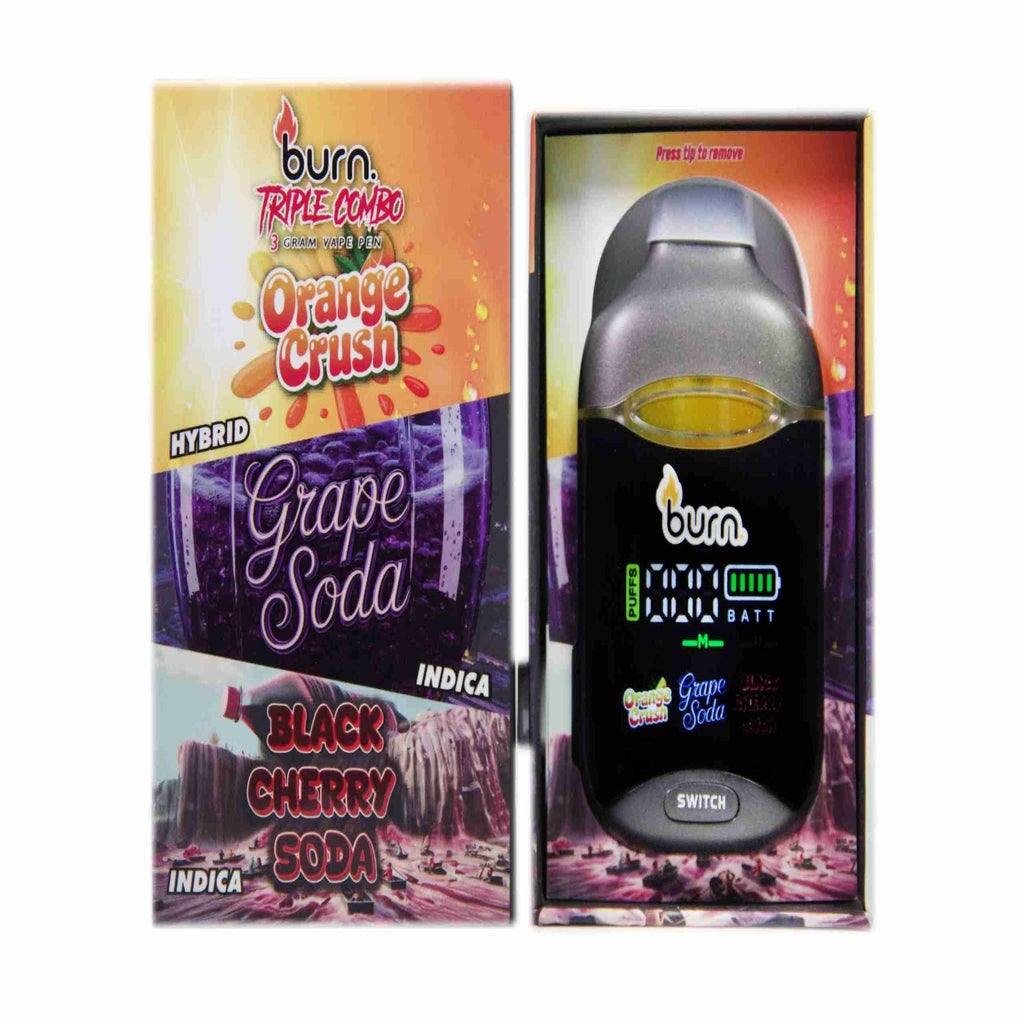 Burn Lifestyle Co. - Triple Threat Disposable Vape (3g)