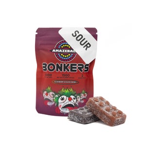 Amazeballs - Sour Bonkers Gummy Bricks (3000mg) - Image 5