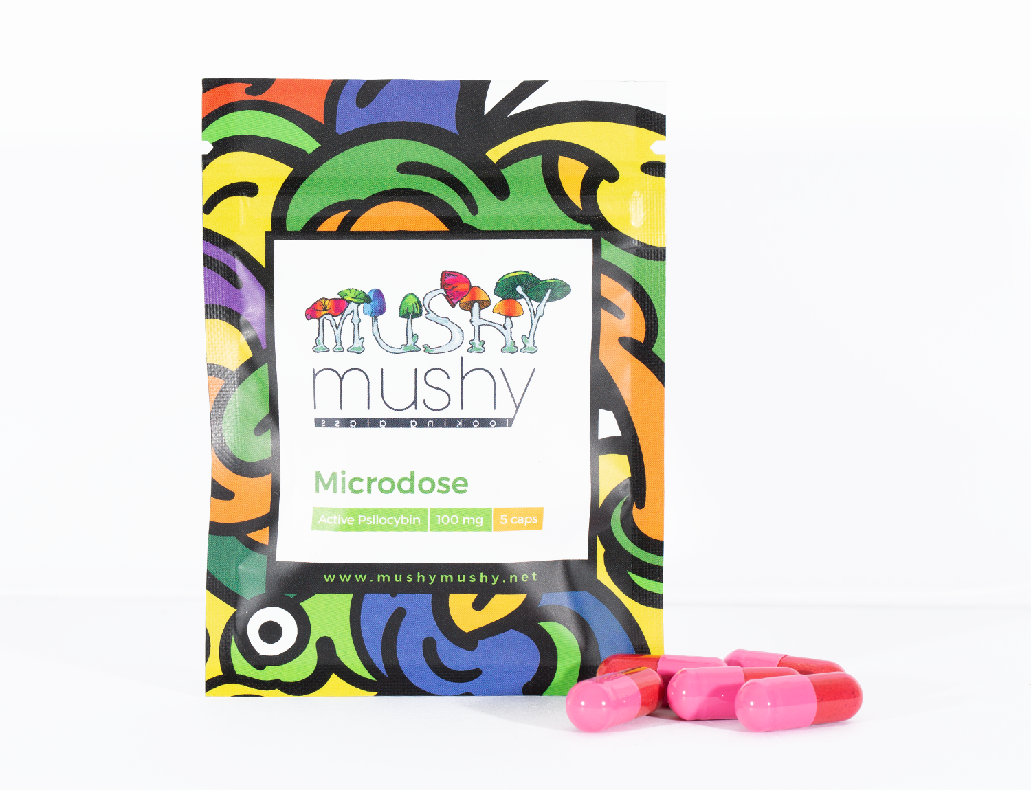 Mushy Mushy: Microdose Capsules - Nature's Pharmacy