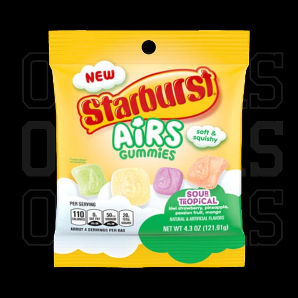 Starburst Airs Gummies Sour Tropical Thumbnail