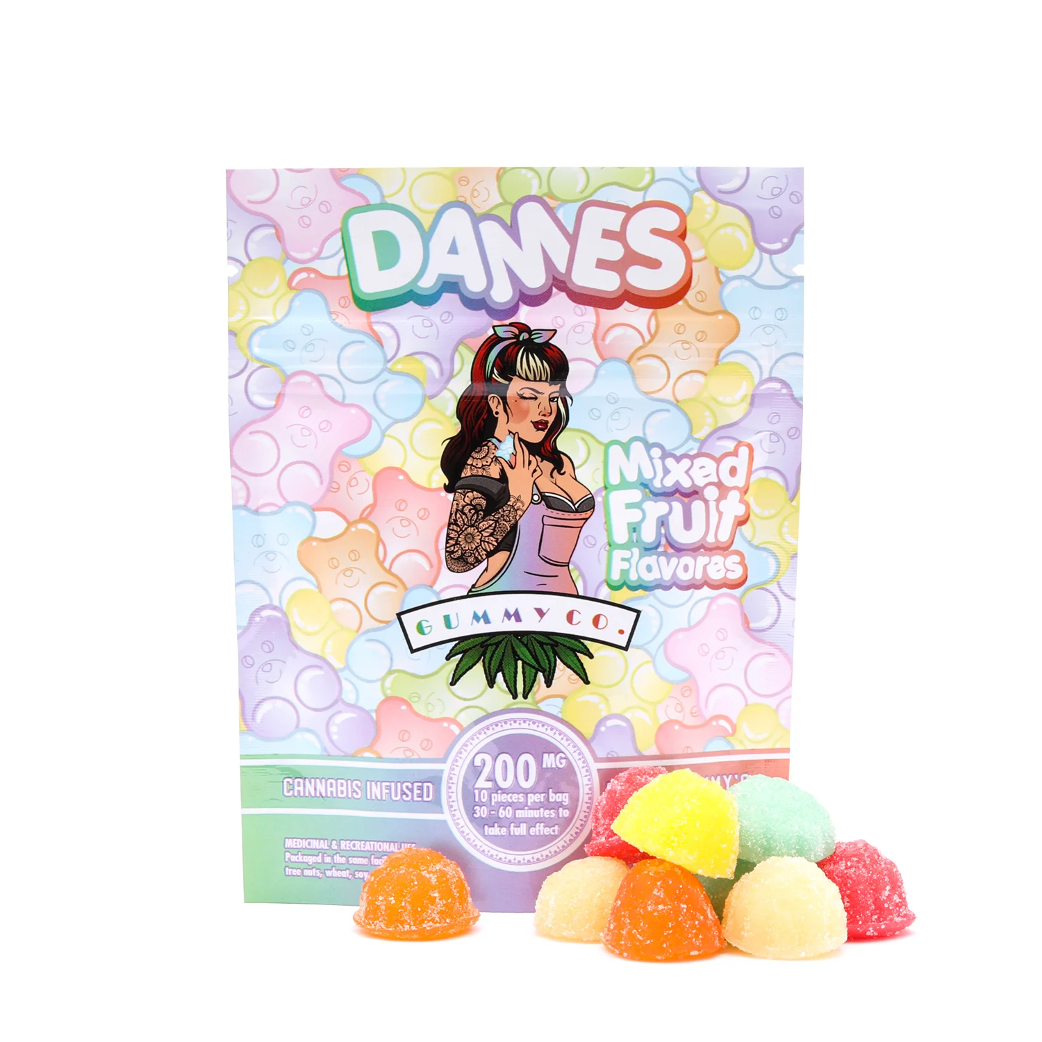 Dames Gummies - Mixed Fruit