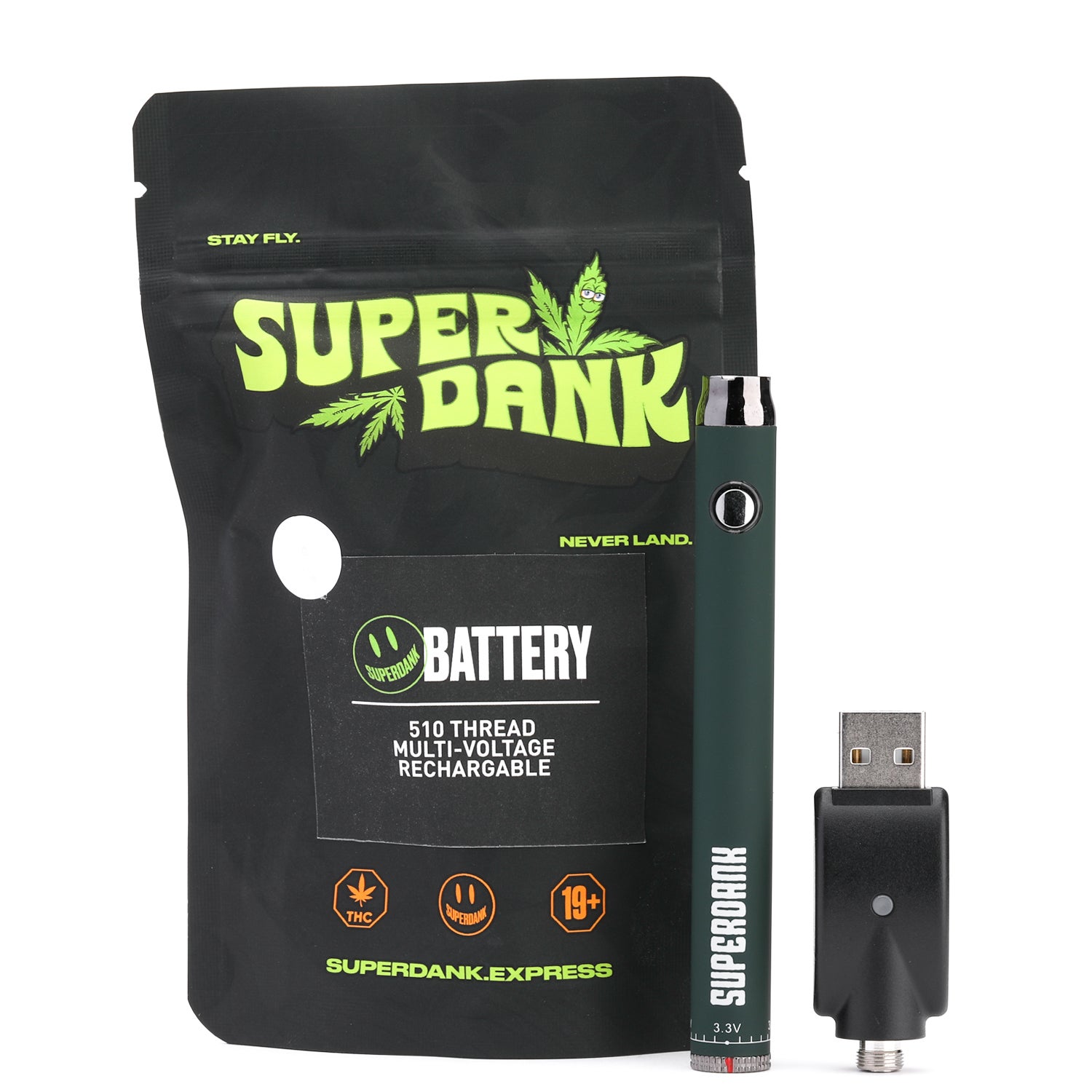 SUPERDANK Battery and Charger