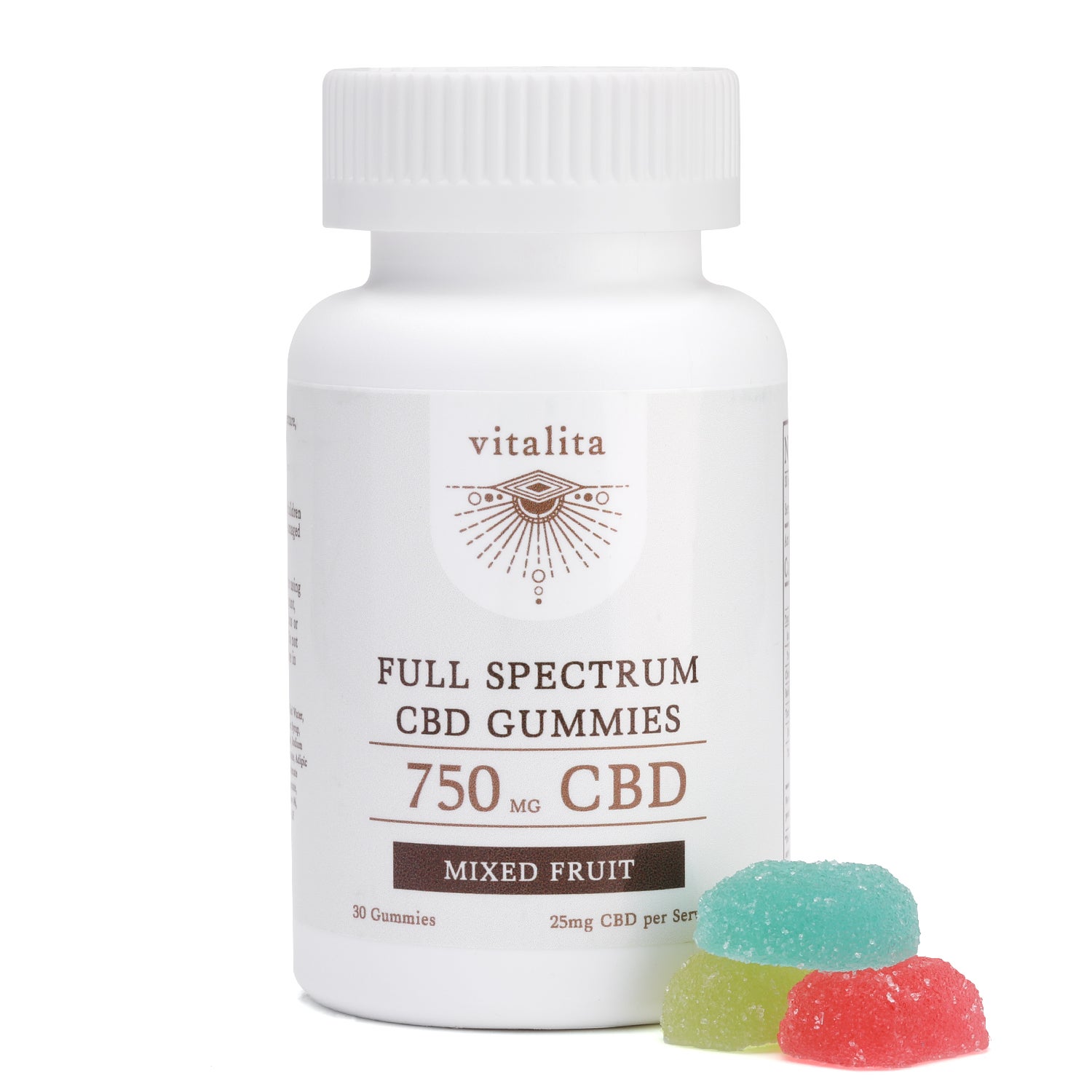Vitalita-CBD Full Spectrum Gummies-750mg