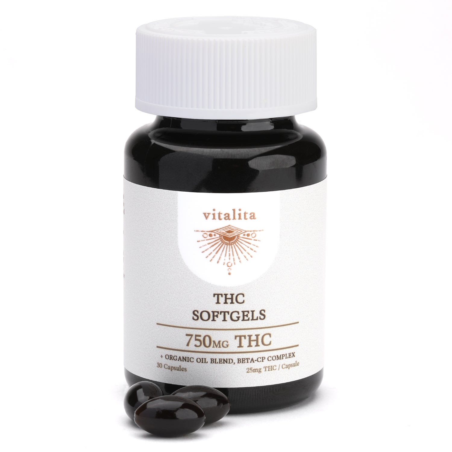 Vitalita-THC Softgel- 750mg(25mg)