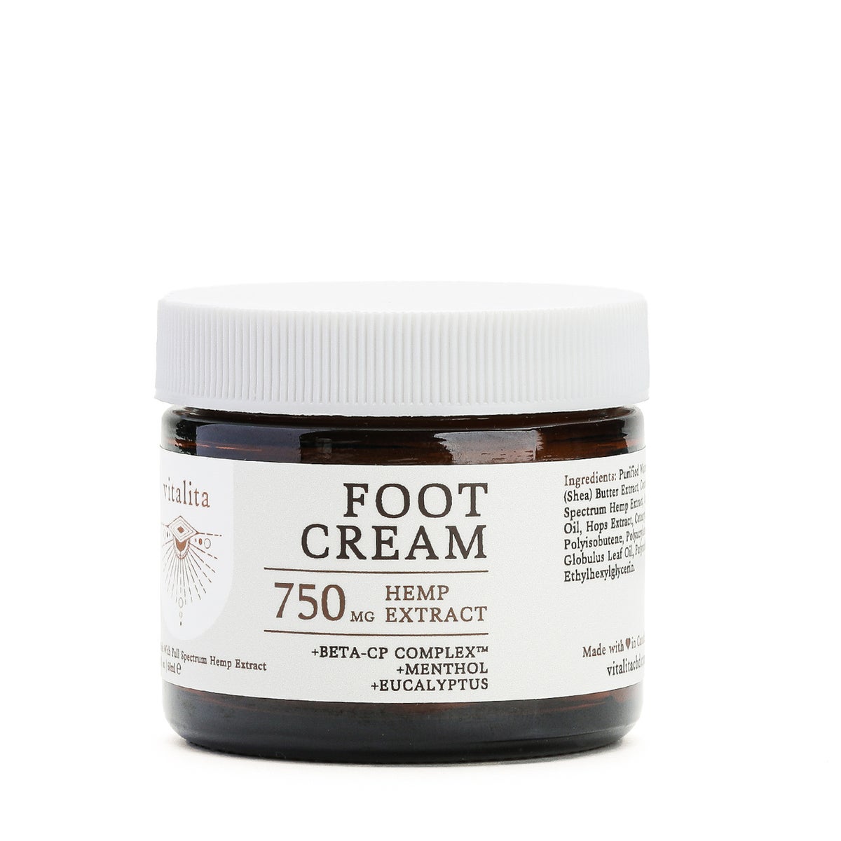 Vitalita CBD Foot Cream