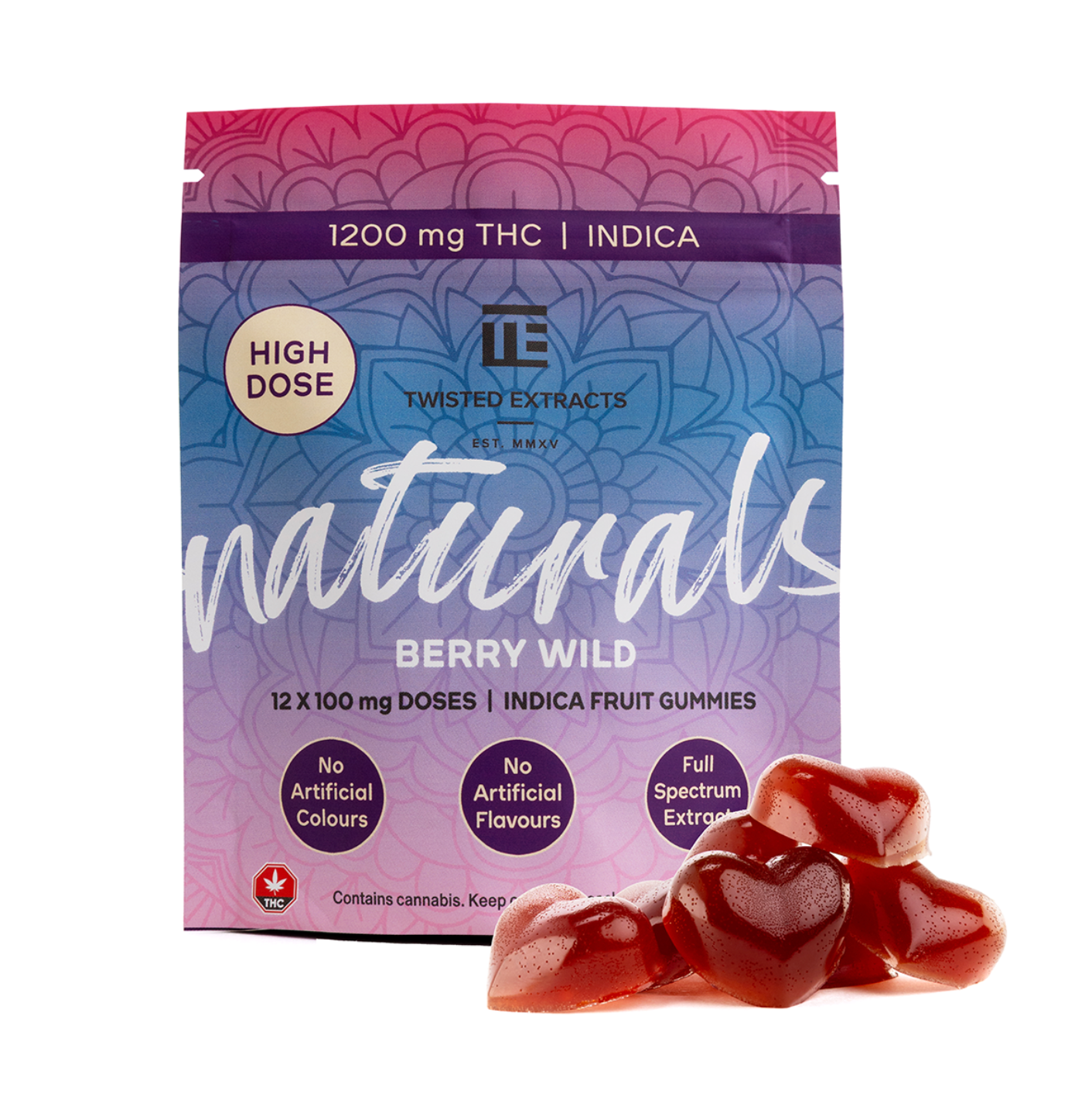 TWISTED NATURALS BERRY WILD 1