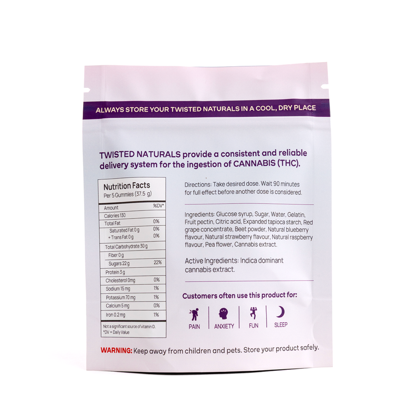 TWISTED NATURALS BERRY WILD 2