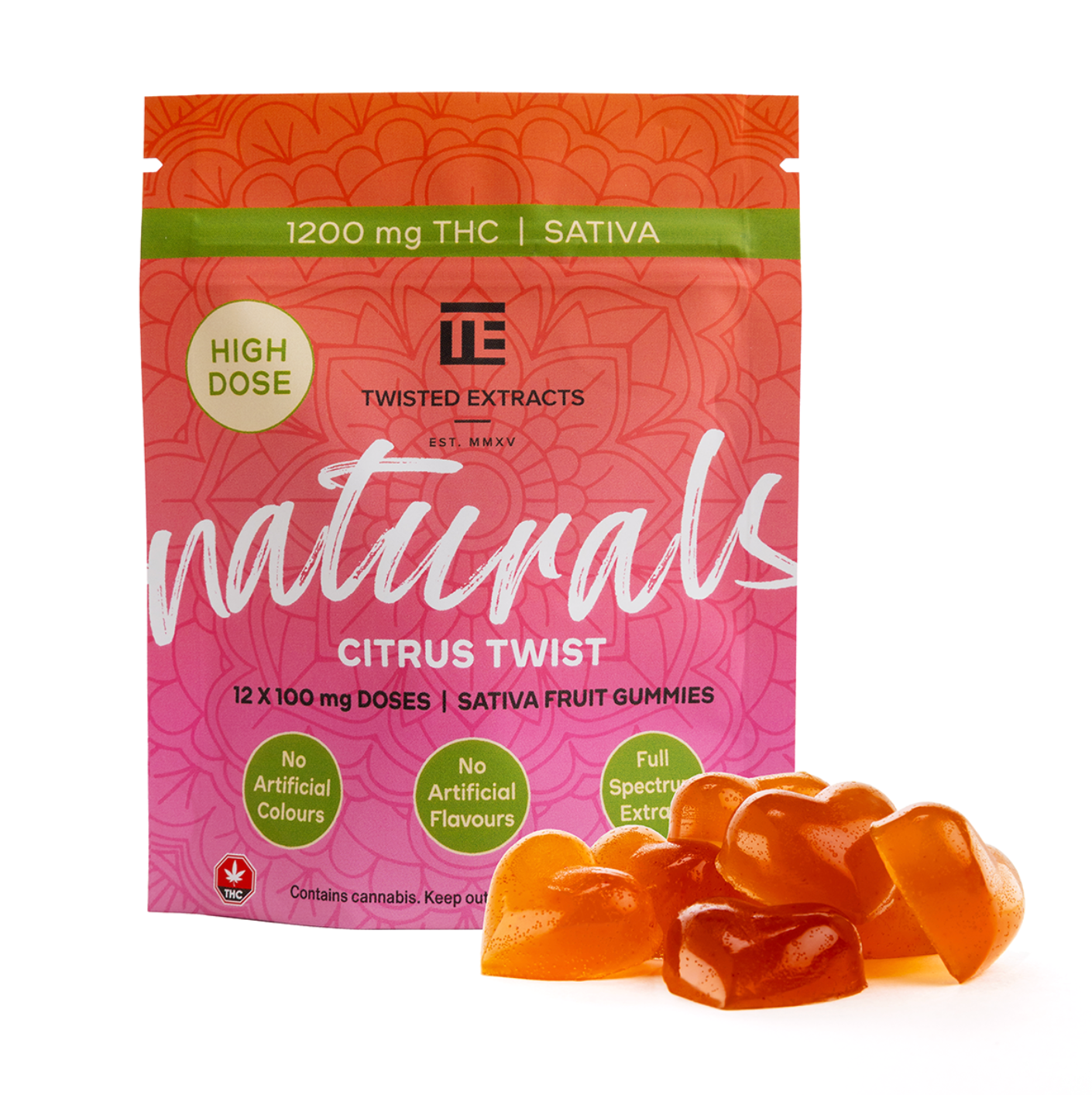 TWISTED NATURALS CITRUS TWIST 1