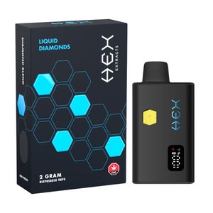 HEX Extracts - Liquid Diamonds Disposable Vape (2g)