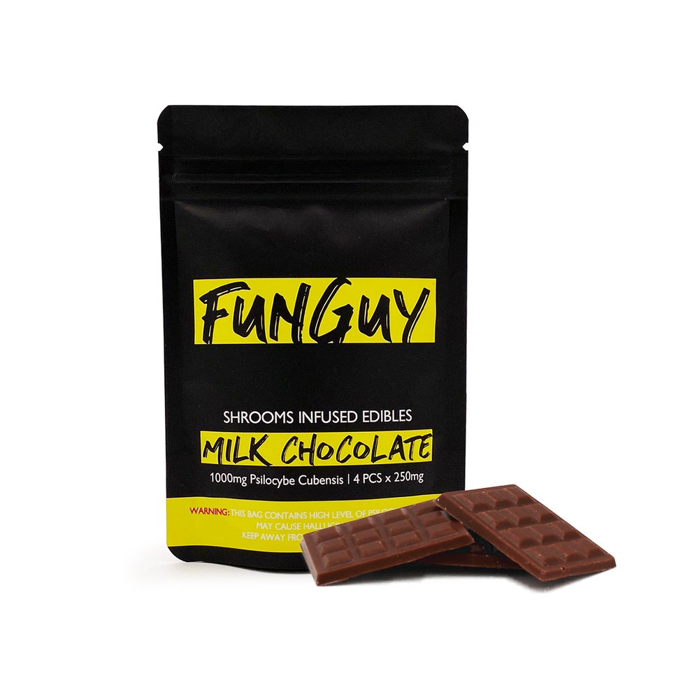 FUNGUY – MILK CHOCOLATE BAR