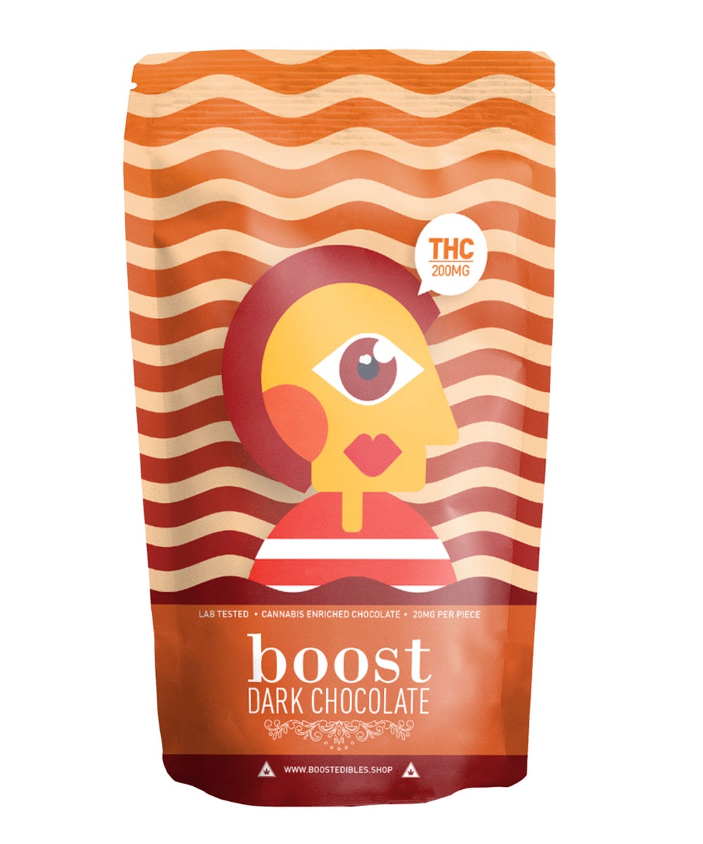 Boost Dark Chocolate Pack - THC 200mg
