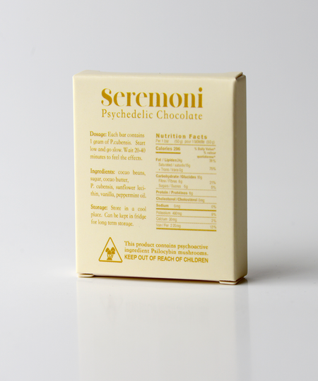 Seremoni: Psilocybin Chocolate Bar (1000mg)