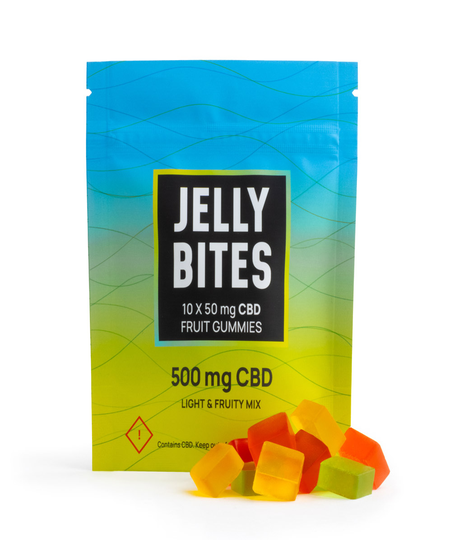 Twisted Jelly Bites (Light & Fruity Mix CBD - 500mg)