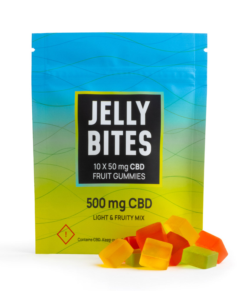 Twisted Jelly Bites (Light & Fruity Mix CBD - 500mg)