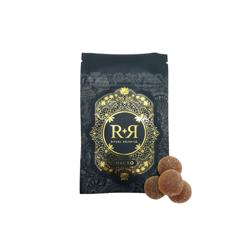 Ritual + Relief Co. - Fuzzier Peach Herodose Chews