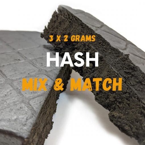 Assorted Hash - 6 Grams Mix & Match