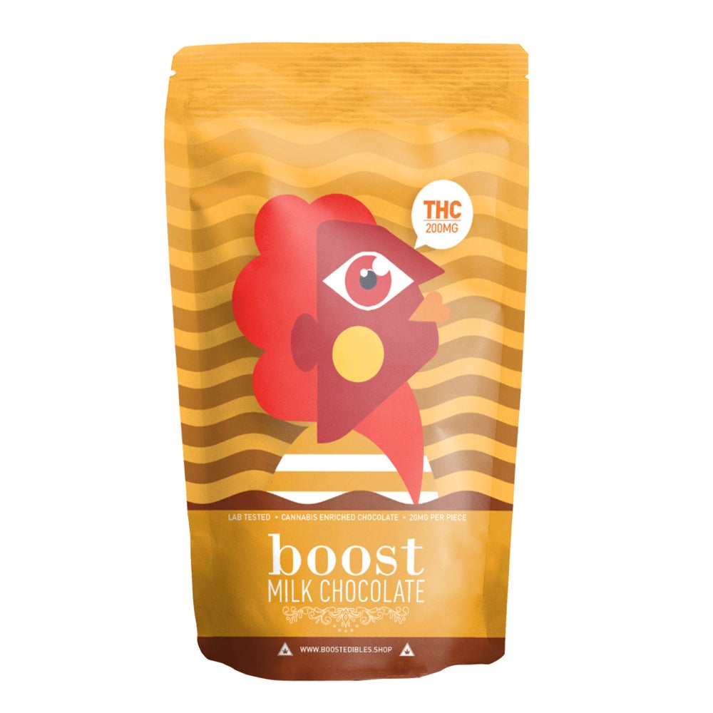 Boost Milk Chocolate Pack - THC 200mg