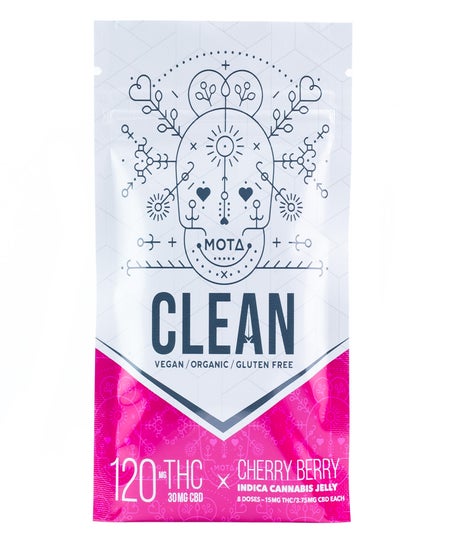 MOTA - THC Clean Organic Vegan Gluten Free Jelly (120mg)