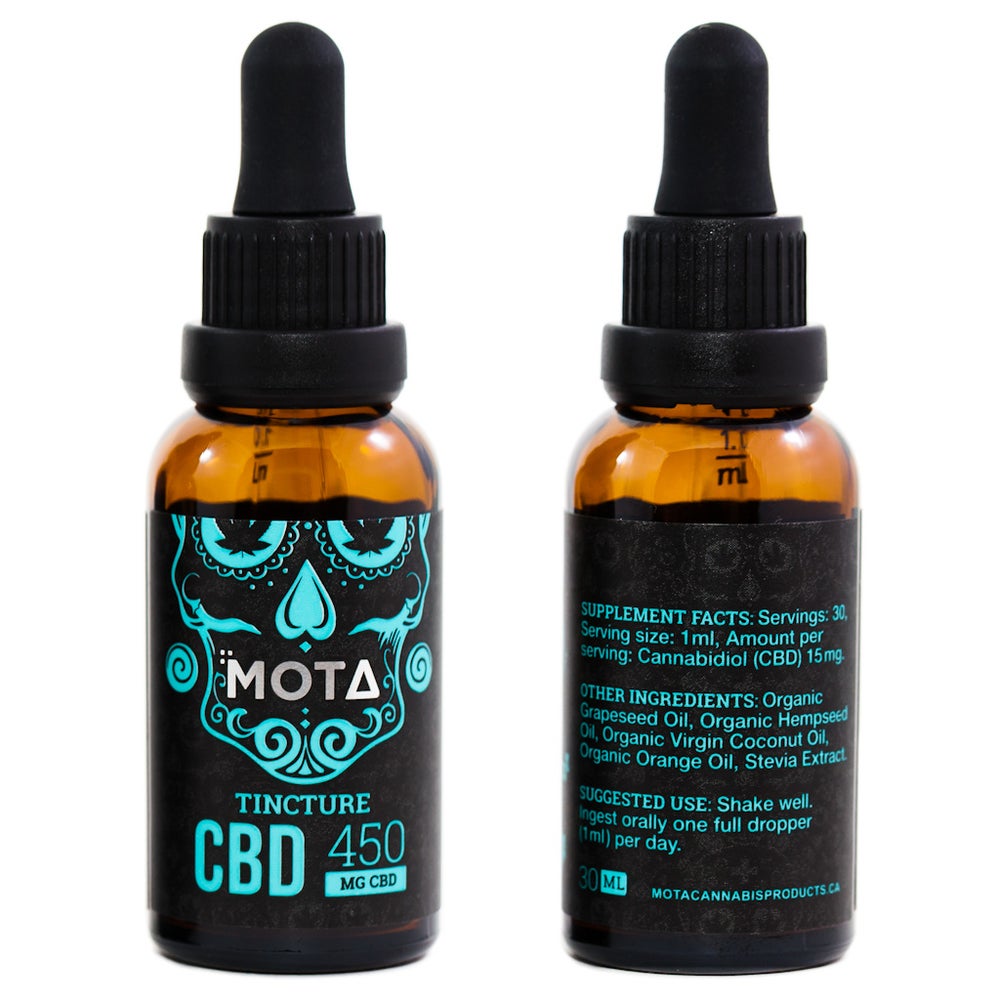 MOTA - CBD Tincture (450mg to 1000mg)