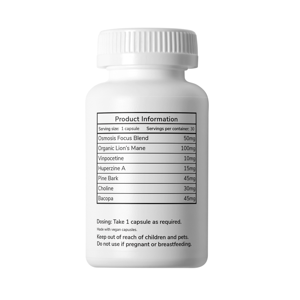 HH - Osmosis – Focus 50MG (30 Capsules)