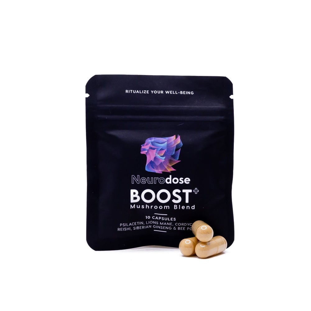 Neurodose - Boost+ Psilacetin & Functional Mushroom Blend Capsules