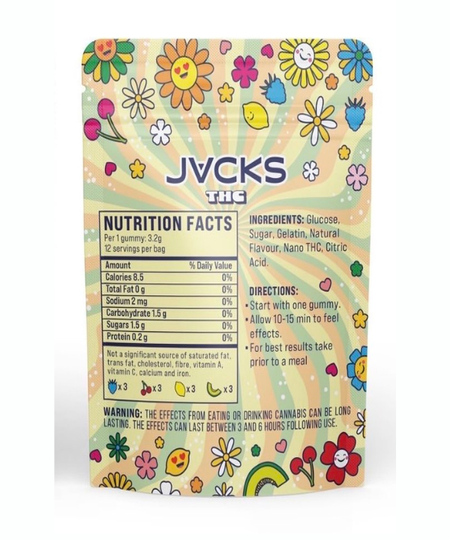 JVCKS - THC Nano Gummies (120mg)