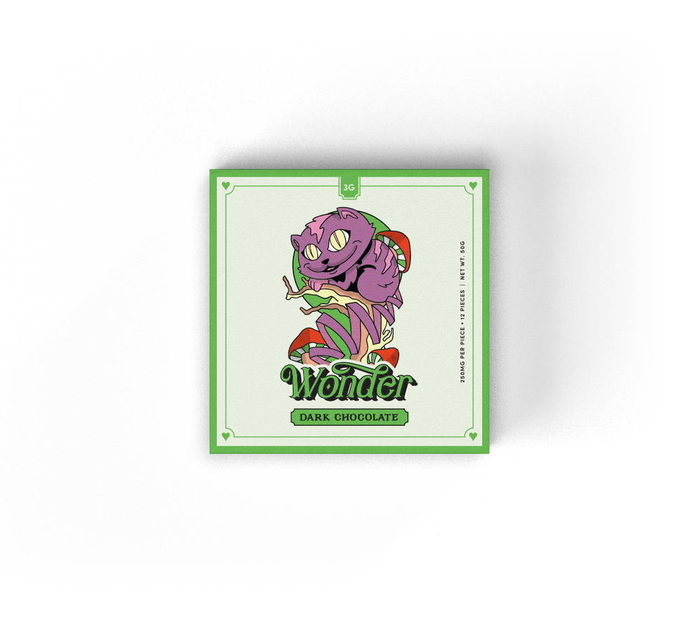 Wonder - Mushroom Chocolate Bar (3000mg)