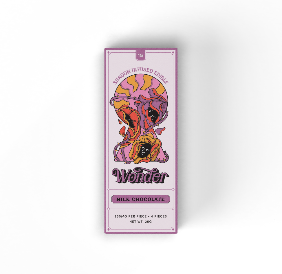 Wonder - Mushroom Chocolate Bar (1000mg)