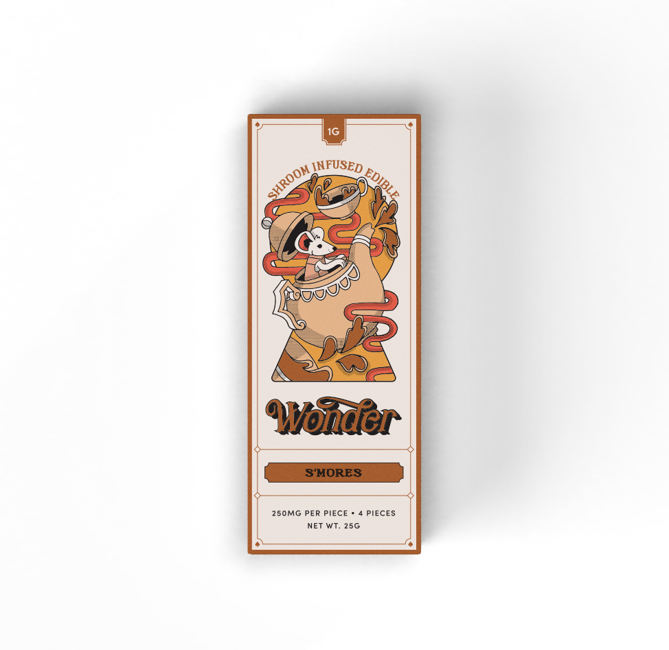 Wonder - Mushroom Chocolate Bar (1000mg)