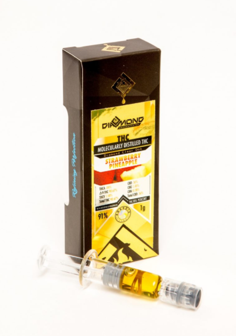 Diamond Concentrates Distilled THC - 1.0 gram