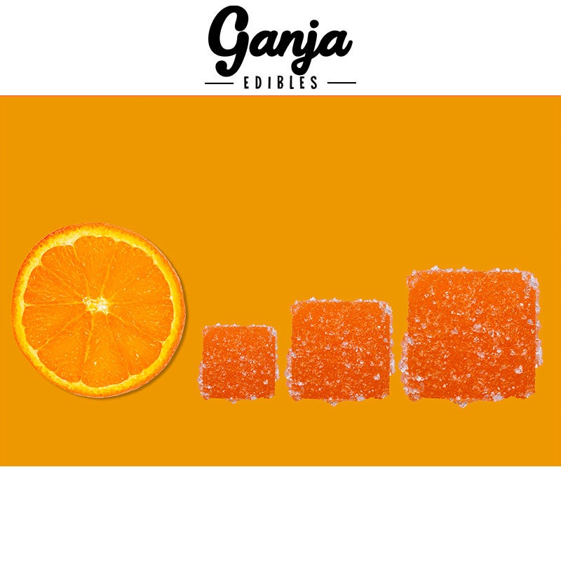 Ganja Sour Cube Gummies (10x20mg THC)