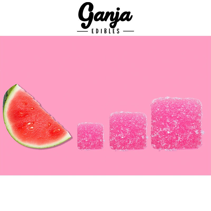 Ganja Sour Cube Gummies (10x20mg THC)