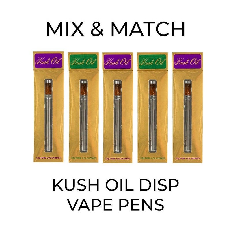 5 Pack Kush Oil Disposable Vape - Mix and Match