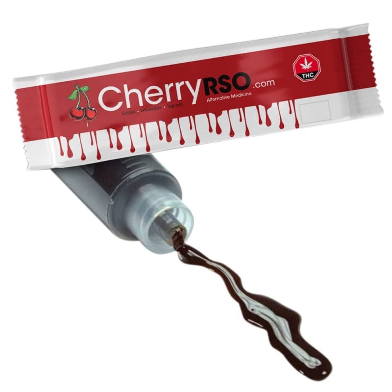 Cherry RSO (RSO/Phoenix Tears) 600mg THC - 20mg CBD