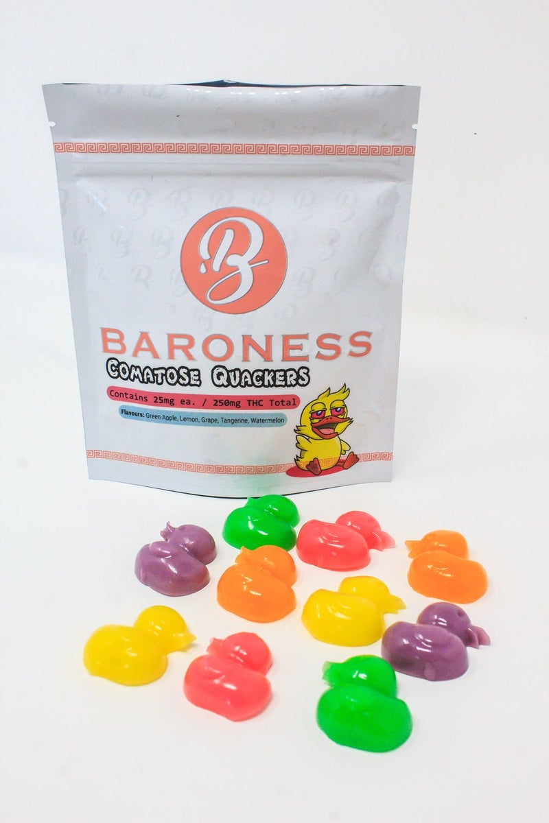 Baroness - Comatose Quackers Gummies 10x25mg