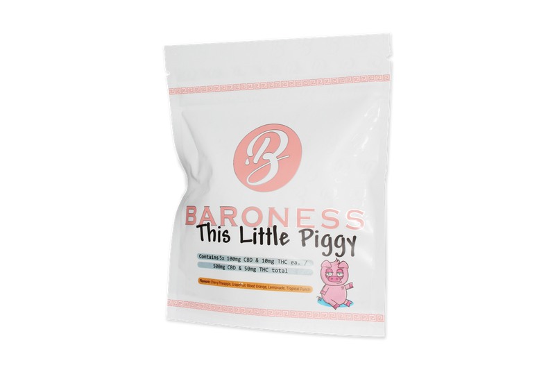 Baroness - This Little Piggy 10:1 CBD:THC Gummies