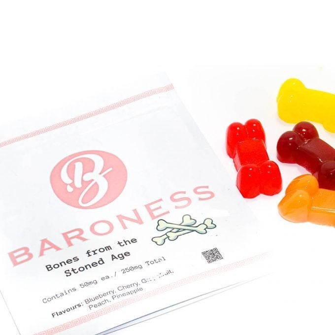 Baroness - Bones From the Stoned Age Gummies 5x50mg