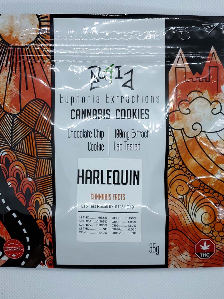 Euphoria Extractions - Cannabis Cookies - Harlequin