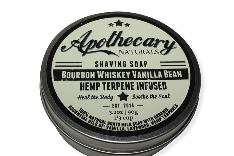 Apothecary - Shaving Soap - Bourbon Whiskey Vanilla Bean