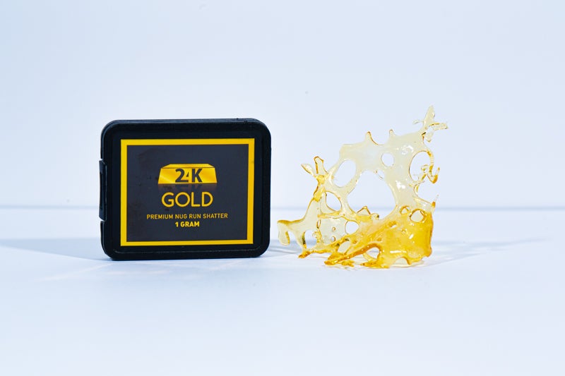 24K Gold Shatter - 1 Gram