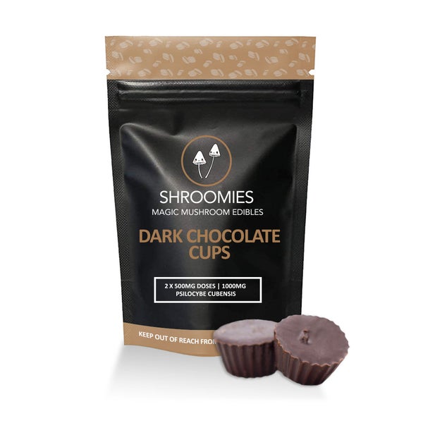 Shroomies - Dark Chocolate Cups (1000mg)