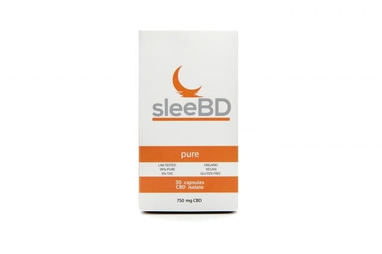 SleeBD Sleep Aid CBD Capsules