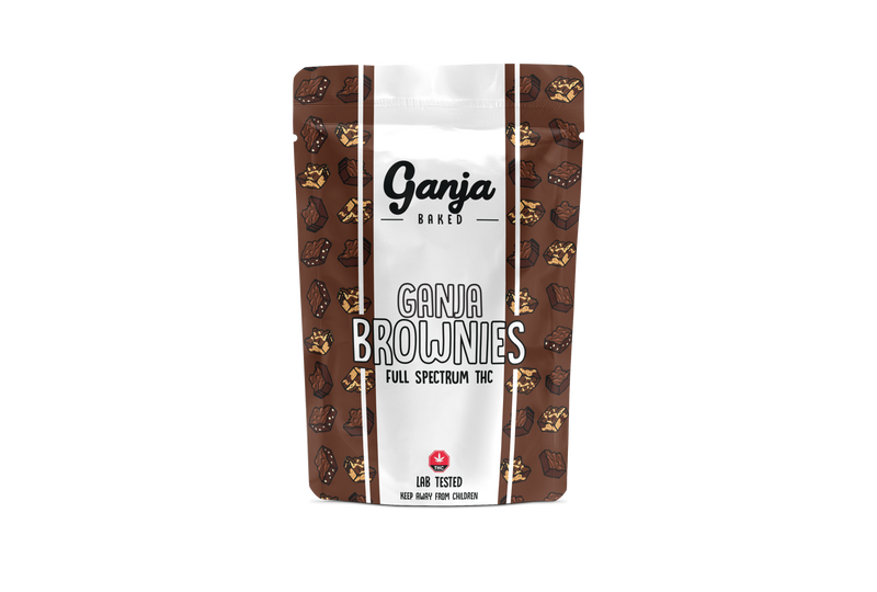 Ganja Baked – Marble Brownie 600mg