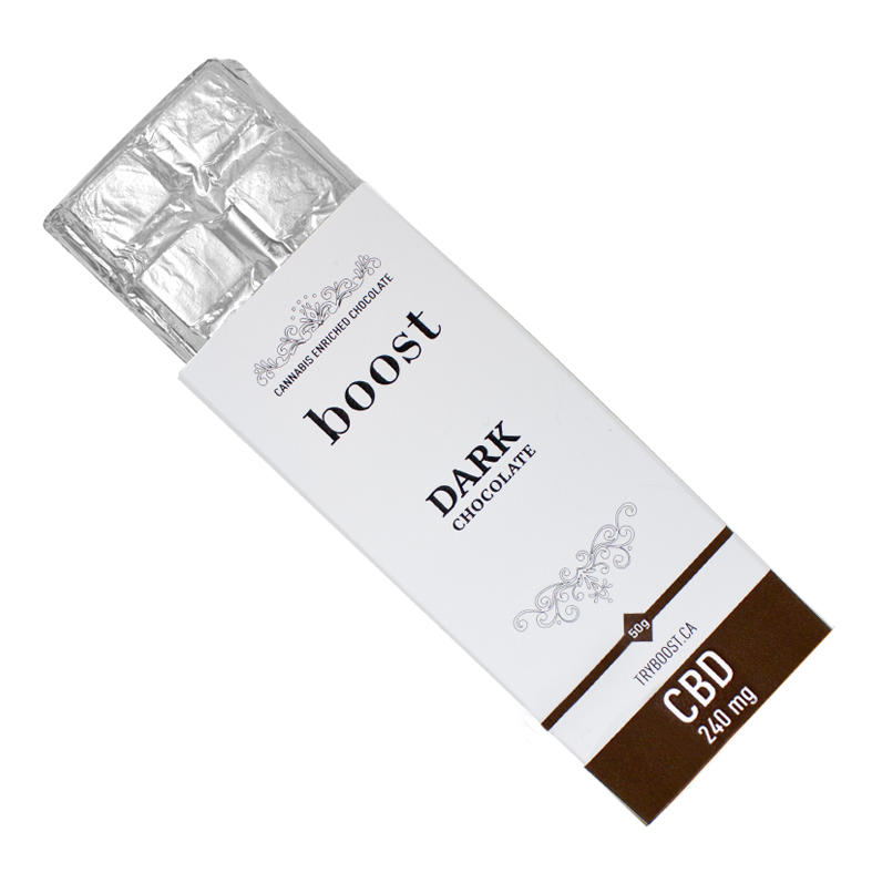 Boost CBD Dark Chocolate Bar